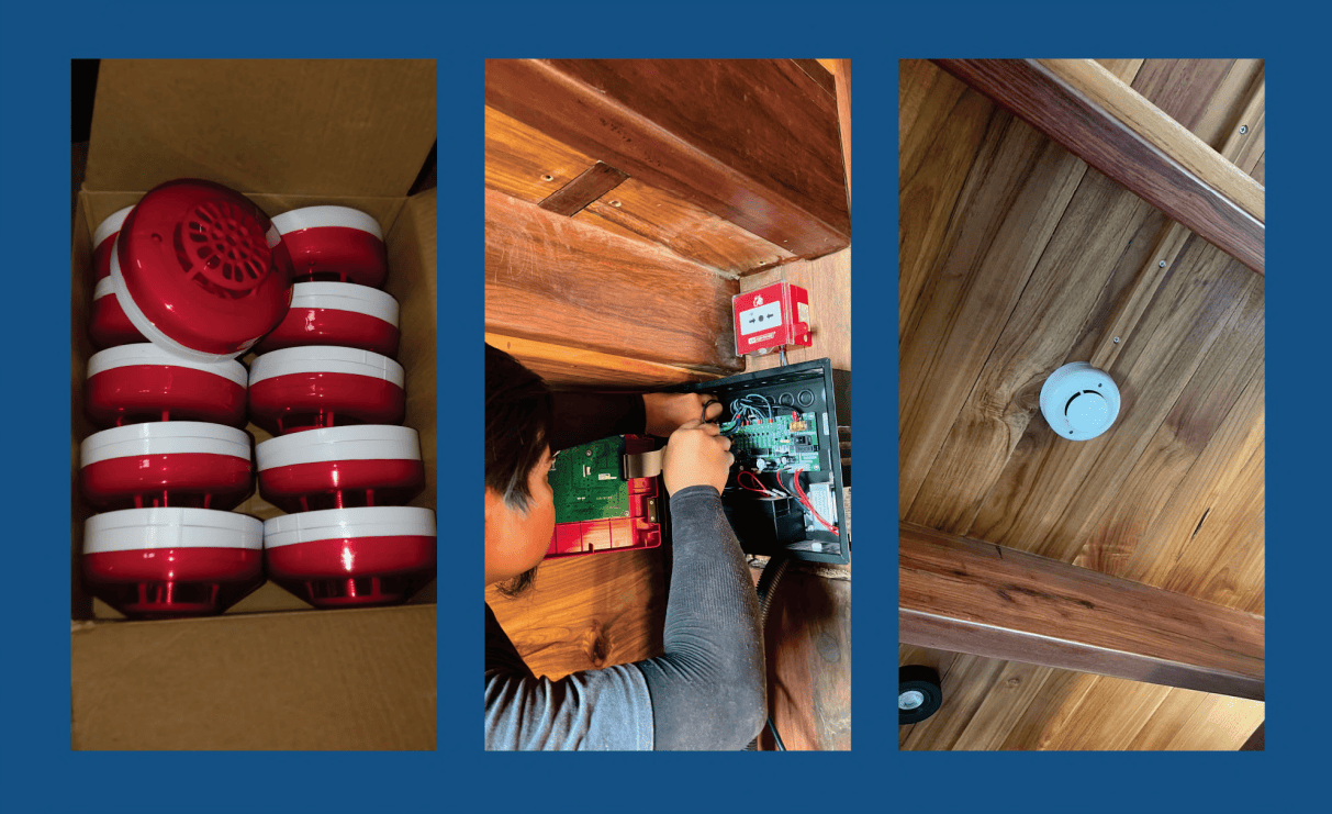 Instalasi Sistem Alarm Kebakaran